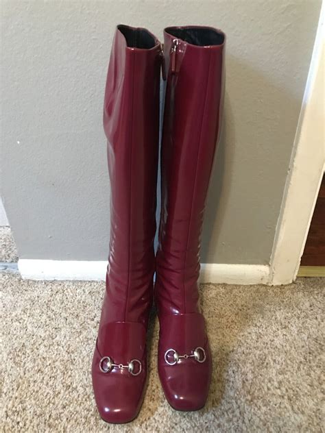 authentic Gucci riding boots